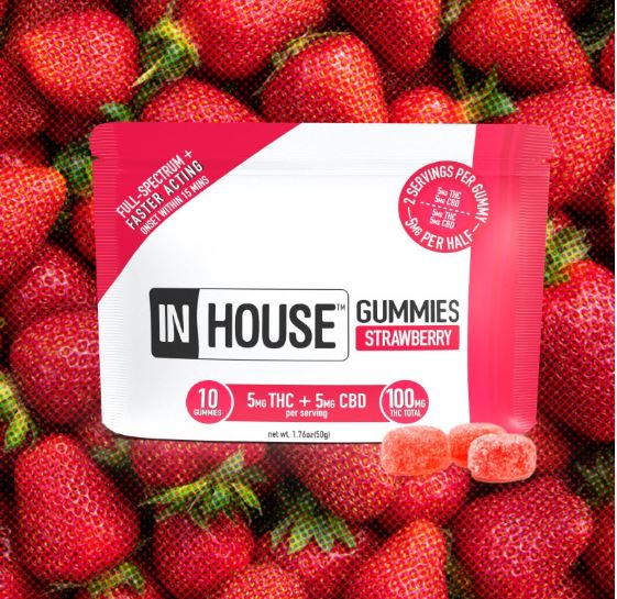Strawberry | 1:1 | CBD:THC | 100mg