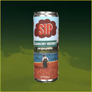 5mg SIP Soda Single - Cranberry Highway