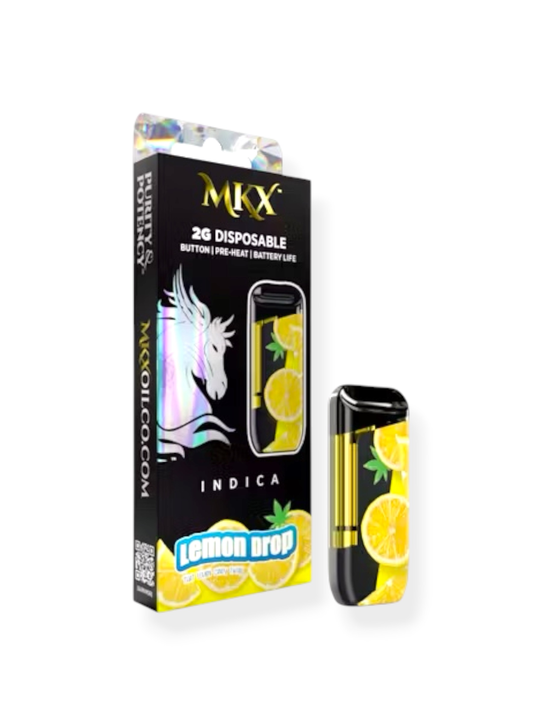 MKX Lemon Drop Disposable Vape Rec