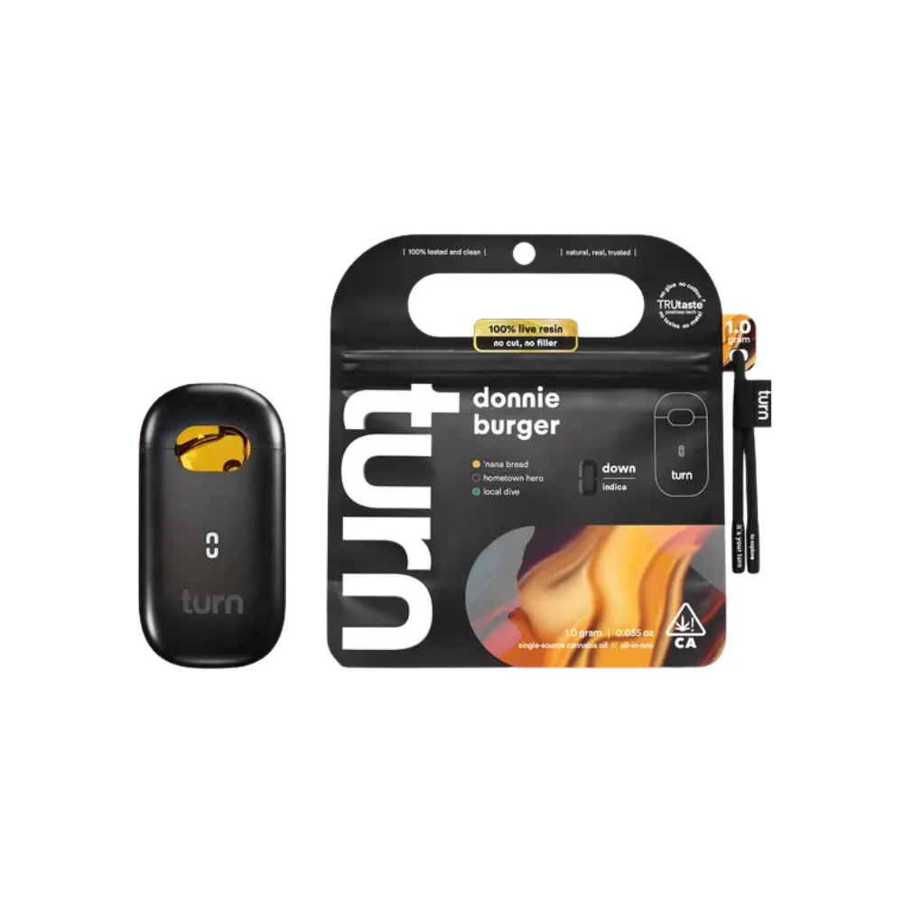 turn - Donnie Burger (i) - Turn Down Live Resin All In One - 1g