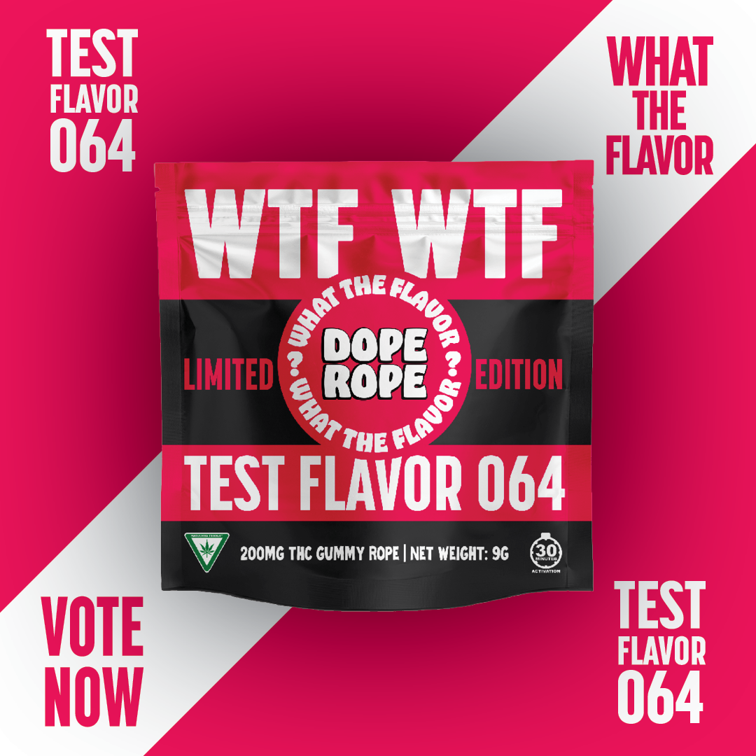 Dope Rope | 200mg Gummies | Test Flavor 064