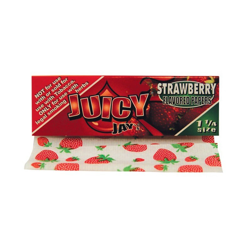 Cigarette Paper : Juicy Jay's 1.25 - Strawberry