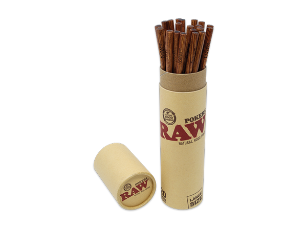 RAW Large Wooden Poker