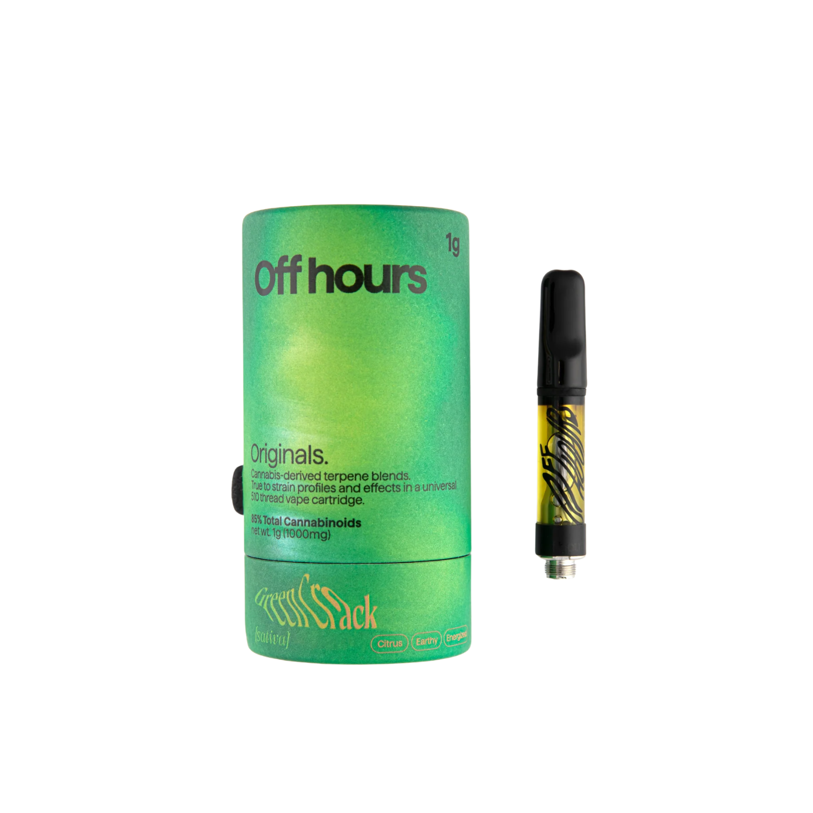 Off Hours - Green Crack Cartridge - 1g