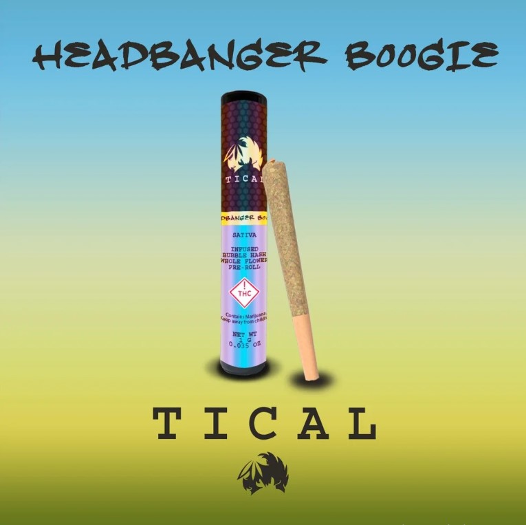 Tical | 1g Pre Roll | Headbanger Boogie (S)