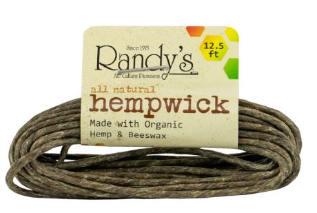 Large All Natural Hemp Wick | 12.5ft