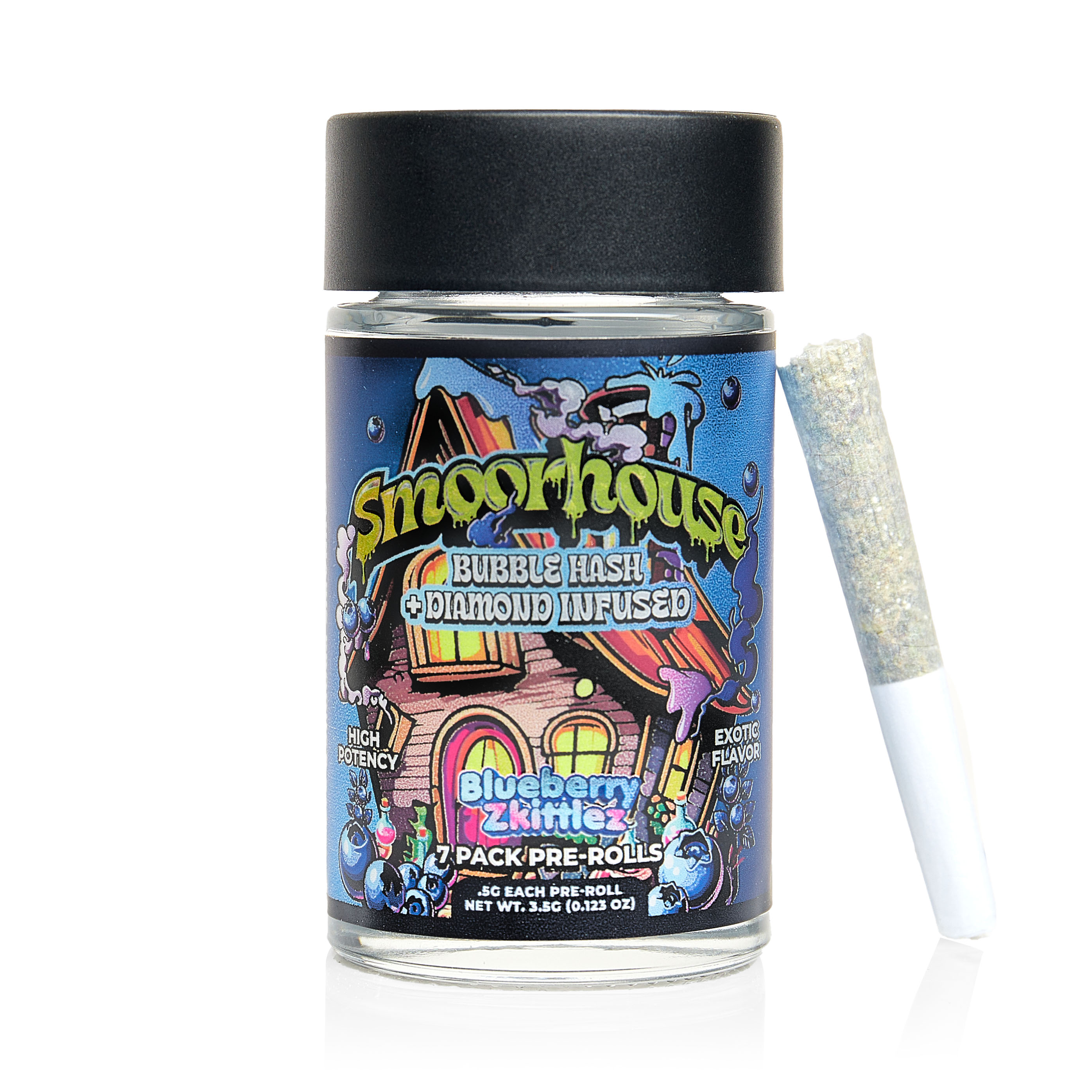 Smoorhouse - Blueberry Zkittlez - (7x.5g) Infused Pre-Rolls