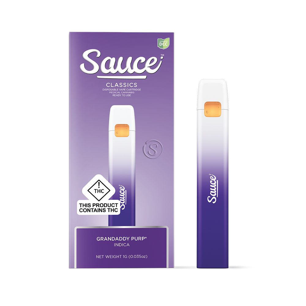 DISPOSABLE (DISTILLATE) - - INDICA - OG GRANDDADDY PURP