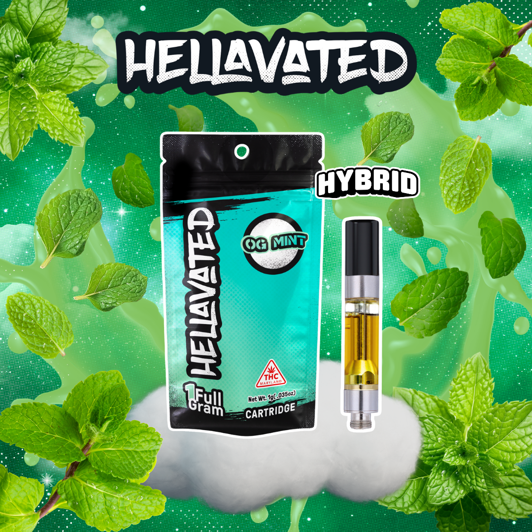Hellavated OG Mint Cart 1g
