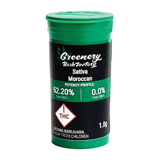 The Greenery | Moroccan Hash | Indica