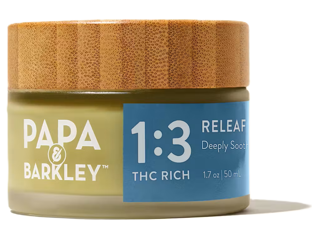 THC Rich Releaf Balm | Live Rosin | 50ml | 341mg THC : 115mg CBD