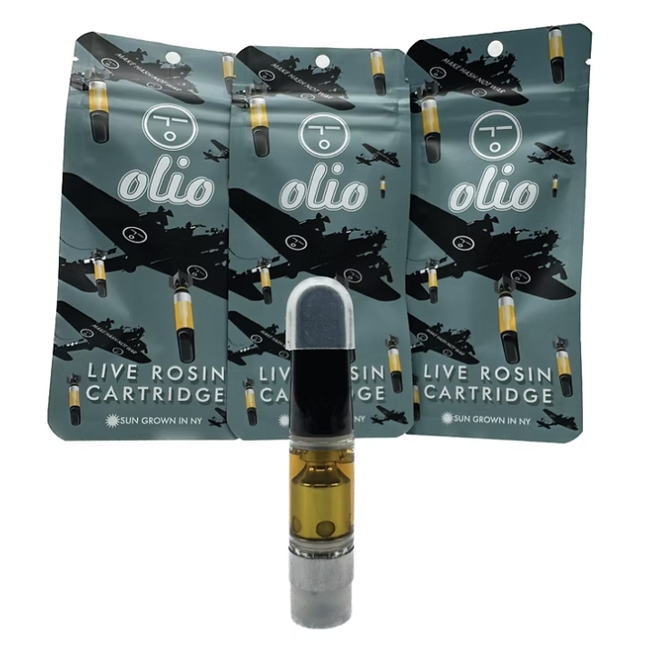 Olio | Live Rosin 0.5g Cartridge | Black Amber