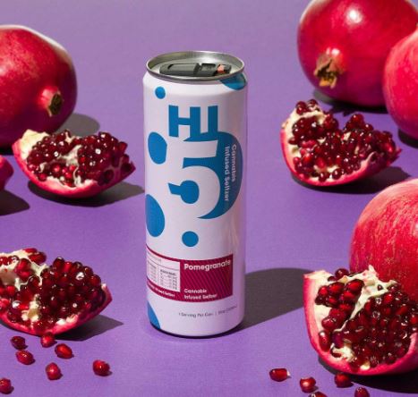 Drinks | Pomegranate Seltzer | 5mg