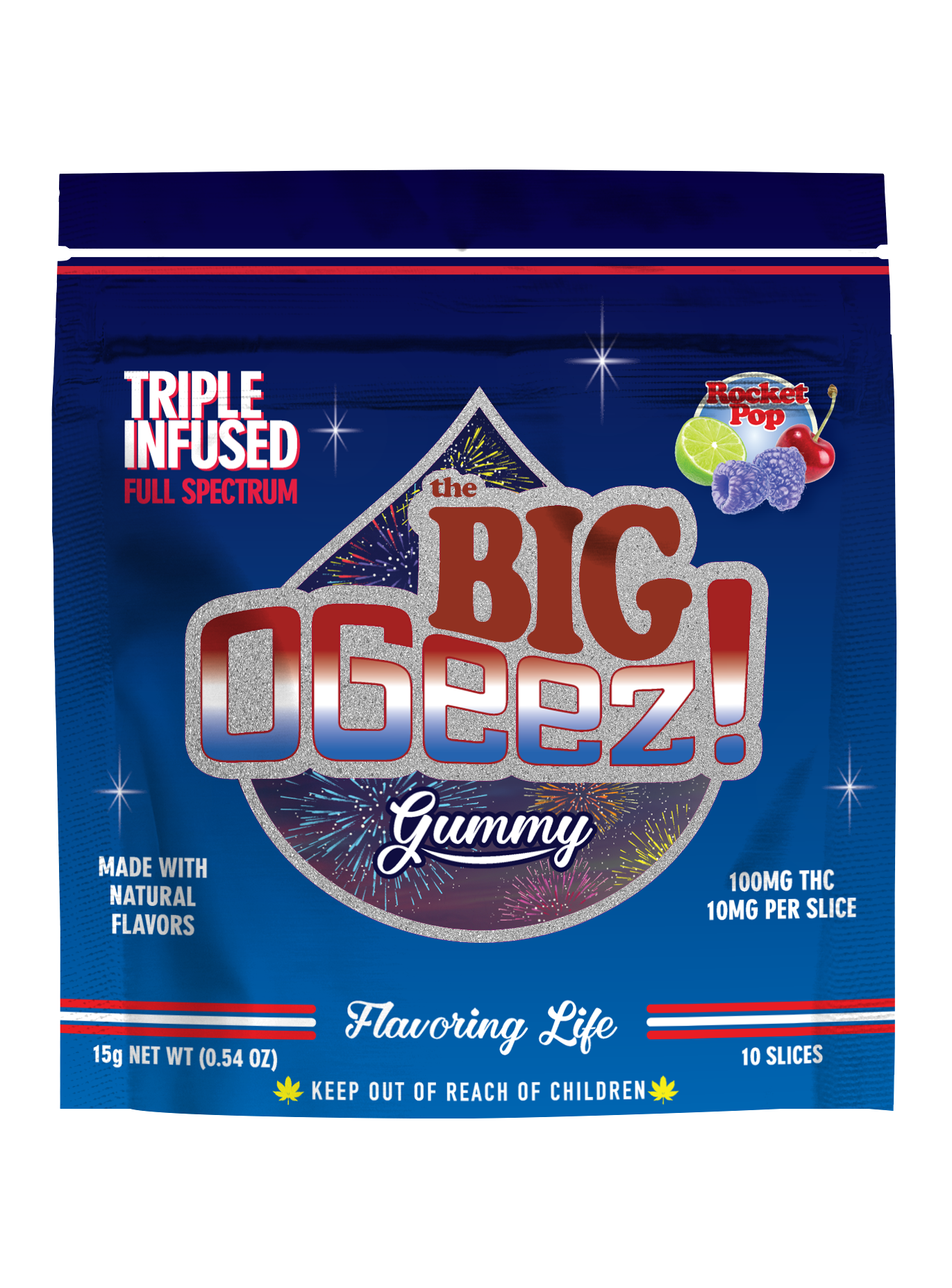 BIG Triple Infused, Rocket Pop - 100 mg