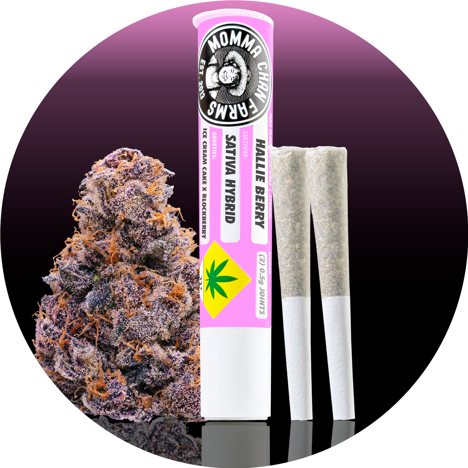 Hallie Berry Preroll 2pk