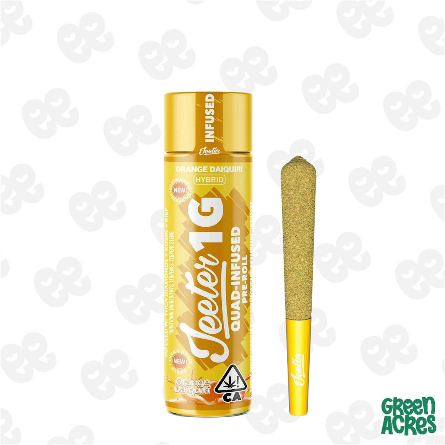 Jeeter: Orange Daiquiri 1G Infused PreRoll