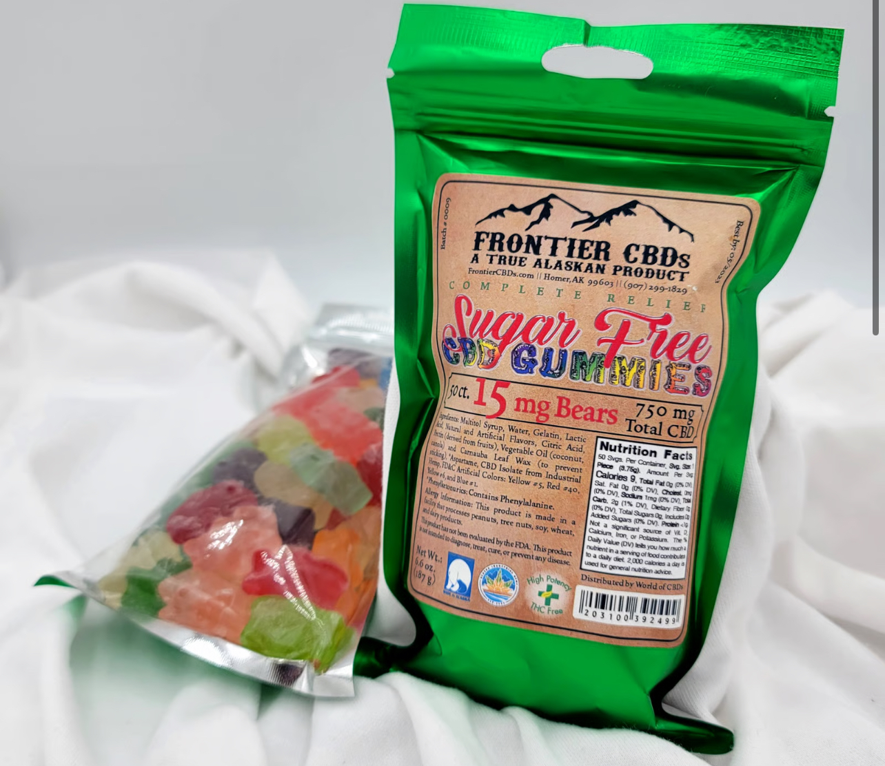 CBD Gummies 50ct - Sugar Free