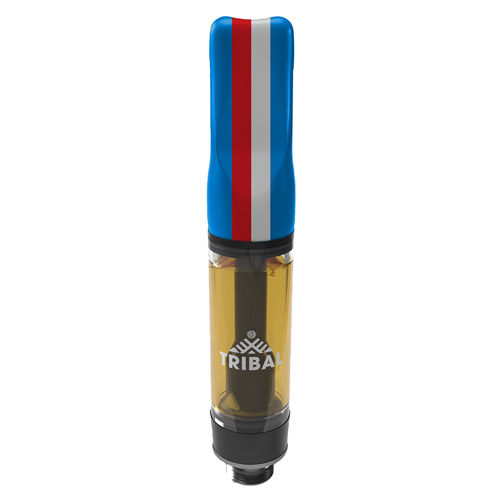 Tribal GT Live Resin 510 vape cartridge, 1g indica