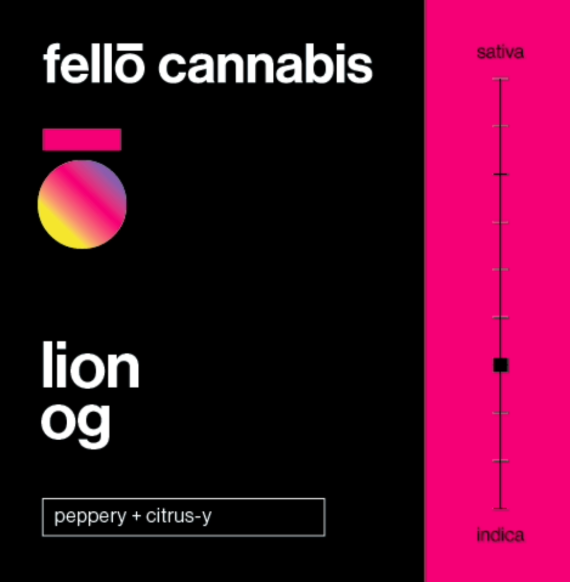 Fello: Lion OG 0.5G Live Rosin Disposable Vape