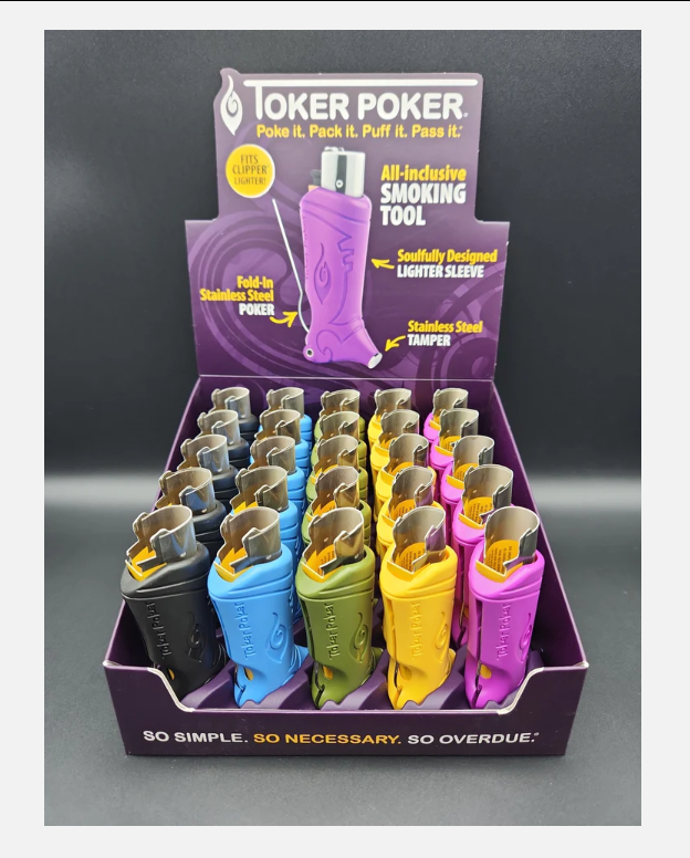 Toker Poker Lighter Case | Assorted Colors