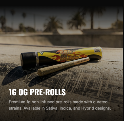 CALI BLAZE PRE ROLL | FACETS