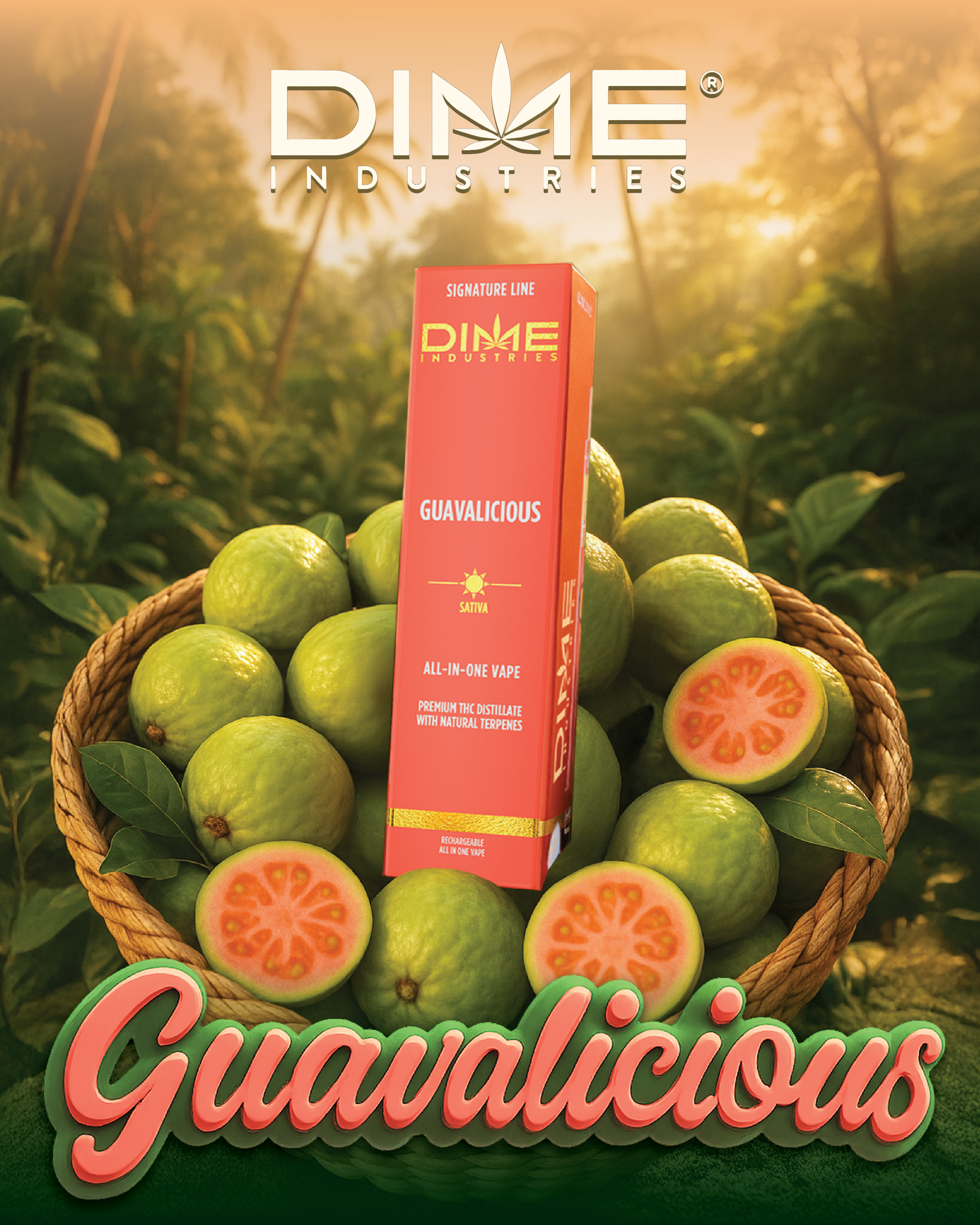 Guavalicious | DIME | Disposable Vape