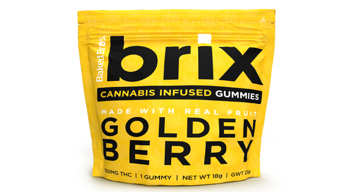 brix™ 100mg THC Golden Berry Gummie