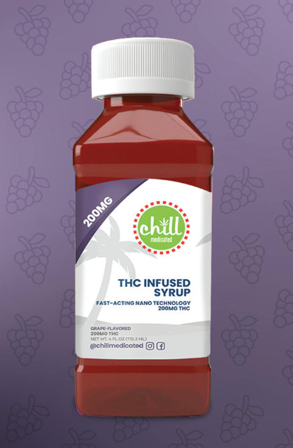 Infused Syrup | Grape | 200mg | Chill