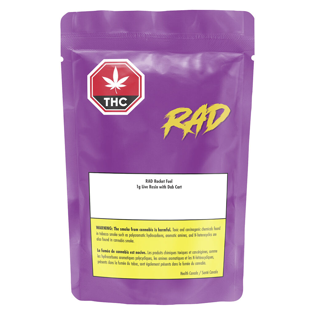 RAD - Rocket Fuel Live Resin with Dab Cart