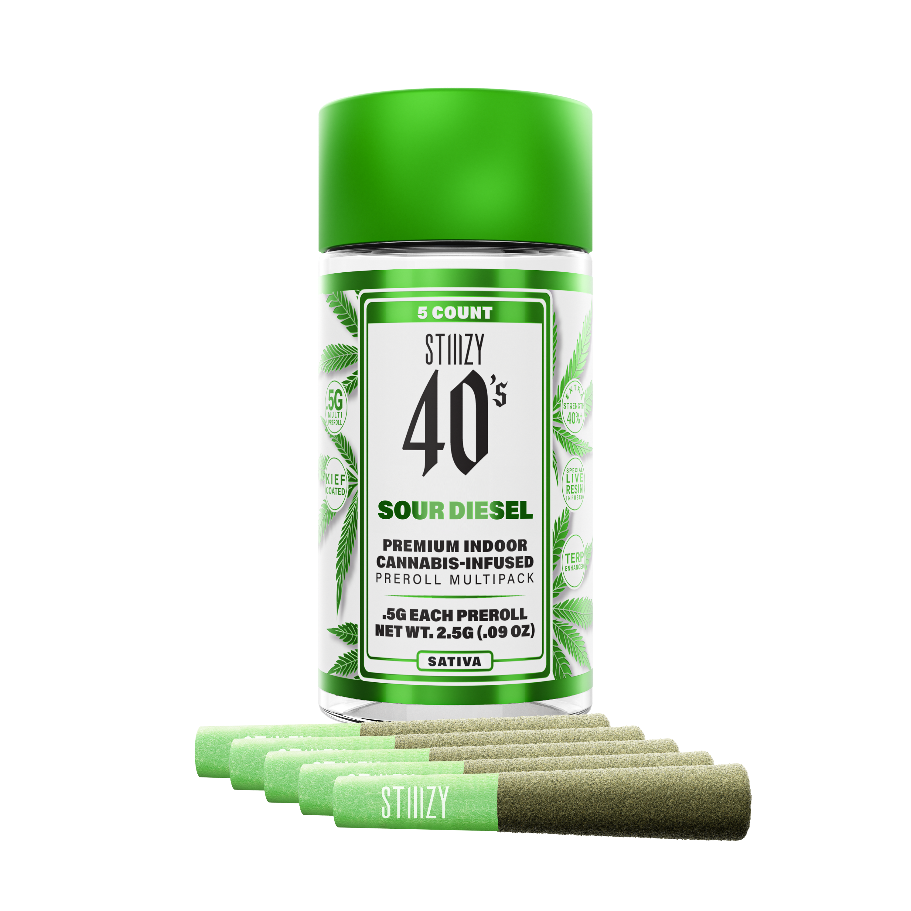 STIIIZY | Infused Pack | Sour Diesel | 2.5g