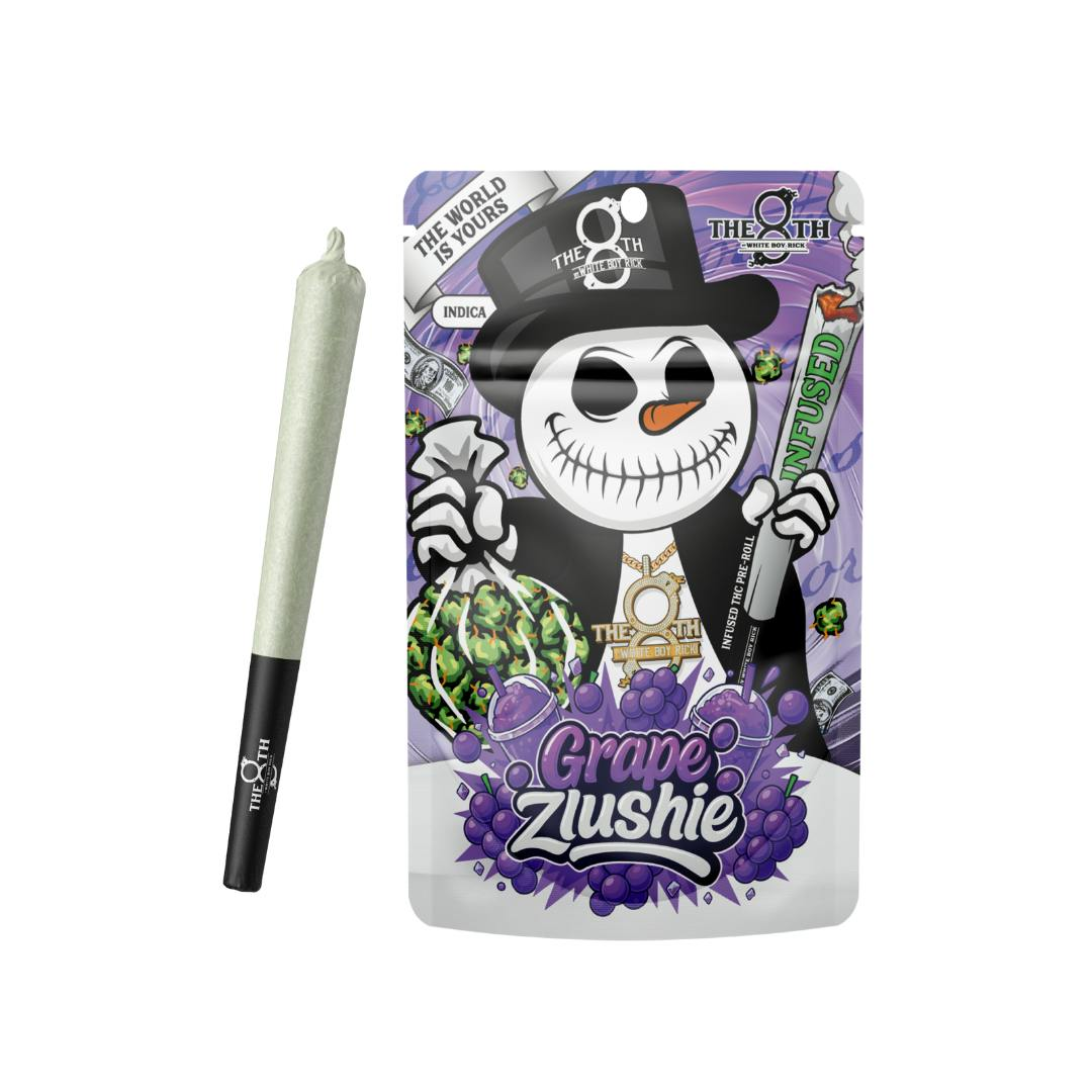 White Boy Rick Infused Pre-Roll | Grape Zlushie