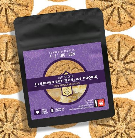 Hapy Kitchen | Brown Butter Bliss | 1:1 CBN Cookie 100mg