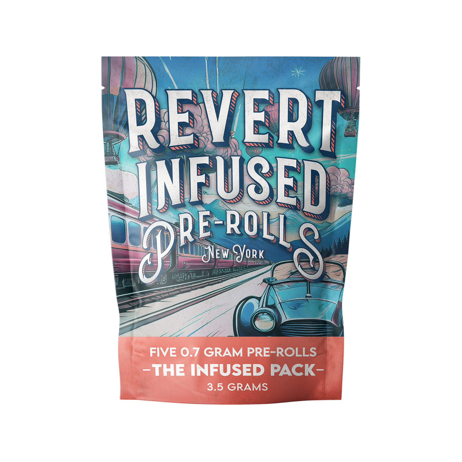 Revert | Infused Preroll Variety Pack | 0.7g 5pk