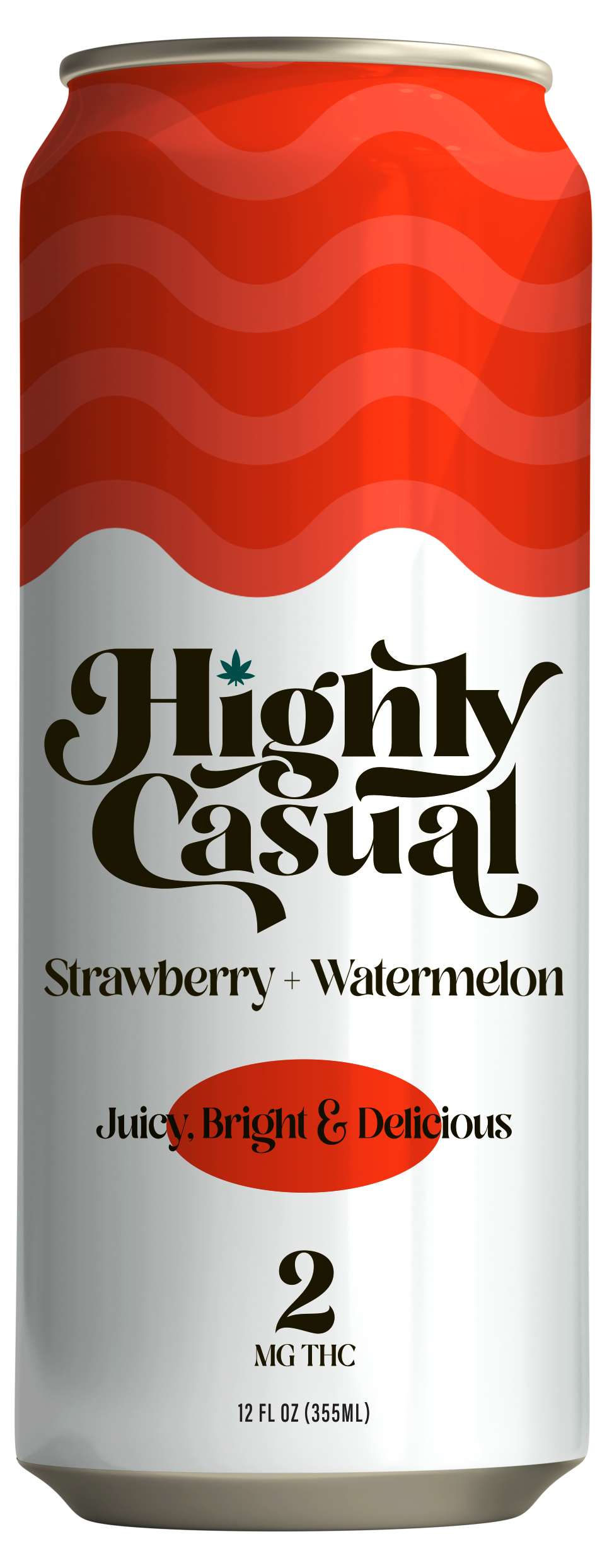 Strawberry + Watermelon | Infused liquid Seltzer | 5mg | Hybrid