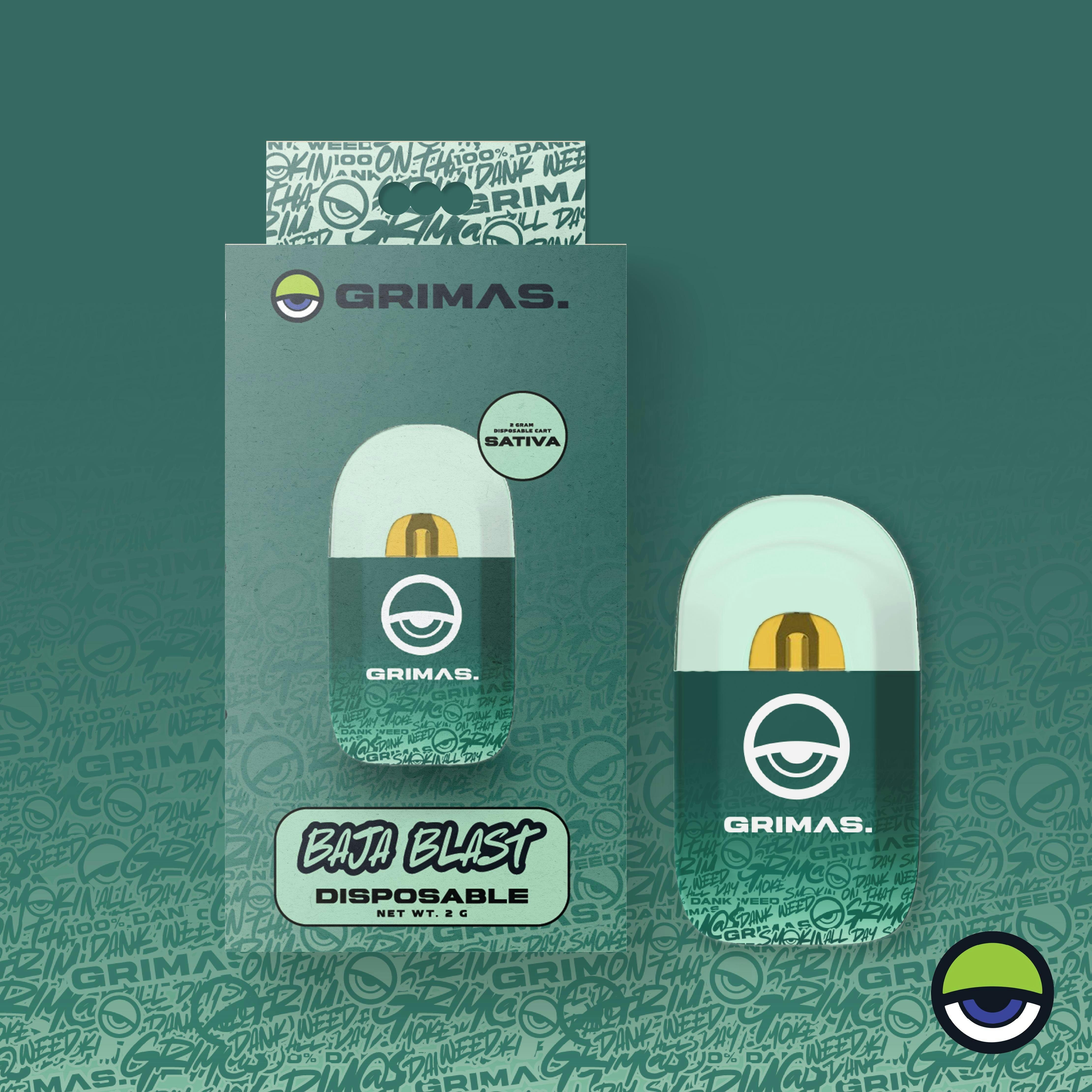 Grimas: Baja Blast 2G Vape Disposable