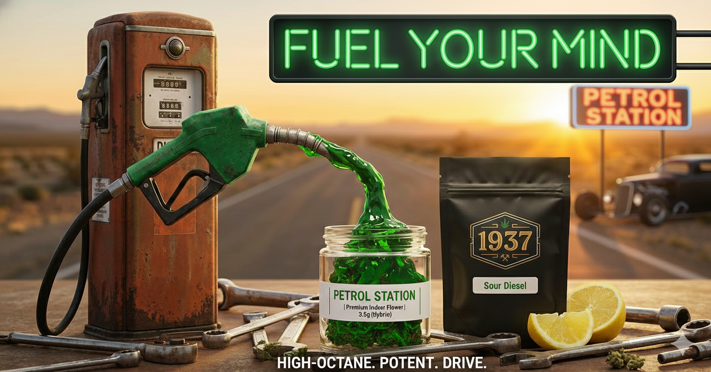 1937 | Flower | Petrol Station