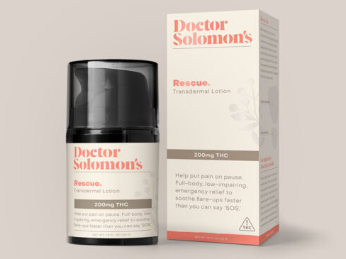 Dr. Solomon's Rescue Balm 120mg (1:3 CBD:THC)