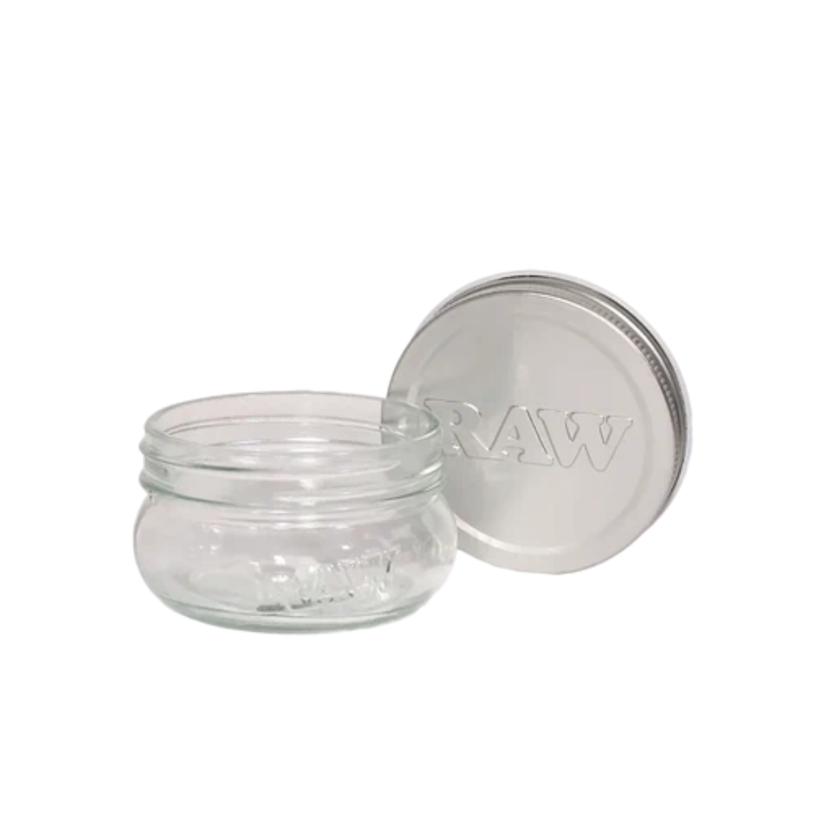 RAW - Glass Storage Mason Jar - 6oz