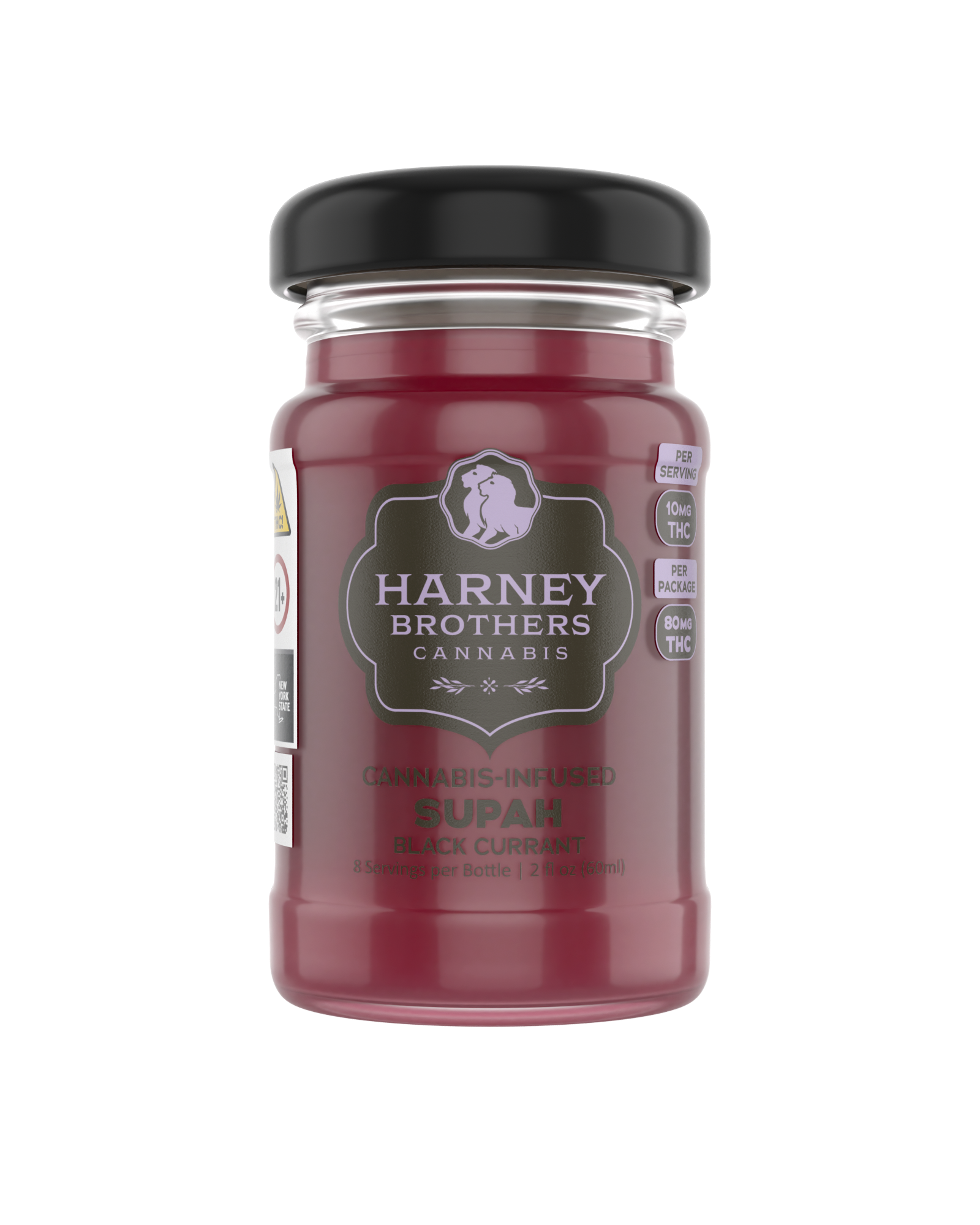 Harney Brothers | 2oz Supa Shot (80mg) | Black Currant