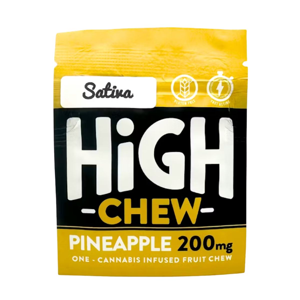 High Chew - Pineapple 200mg Gummies