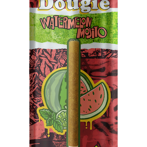 Dougie Watermelon Mojito (Hybrid) 1g Flavored Infused Blunt