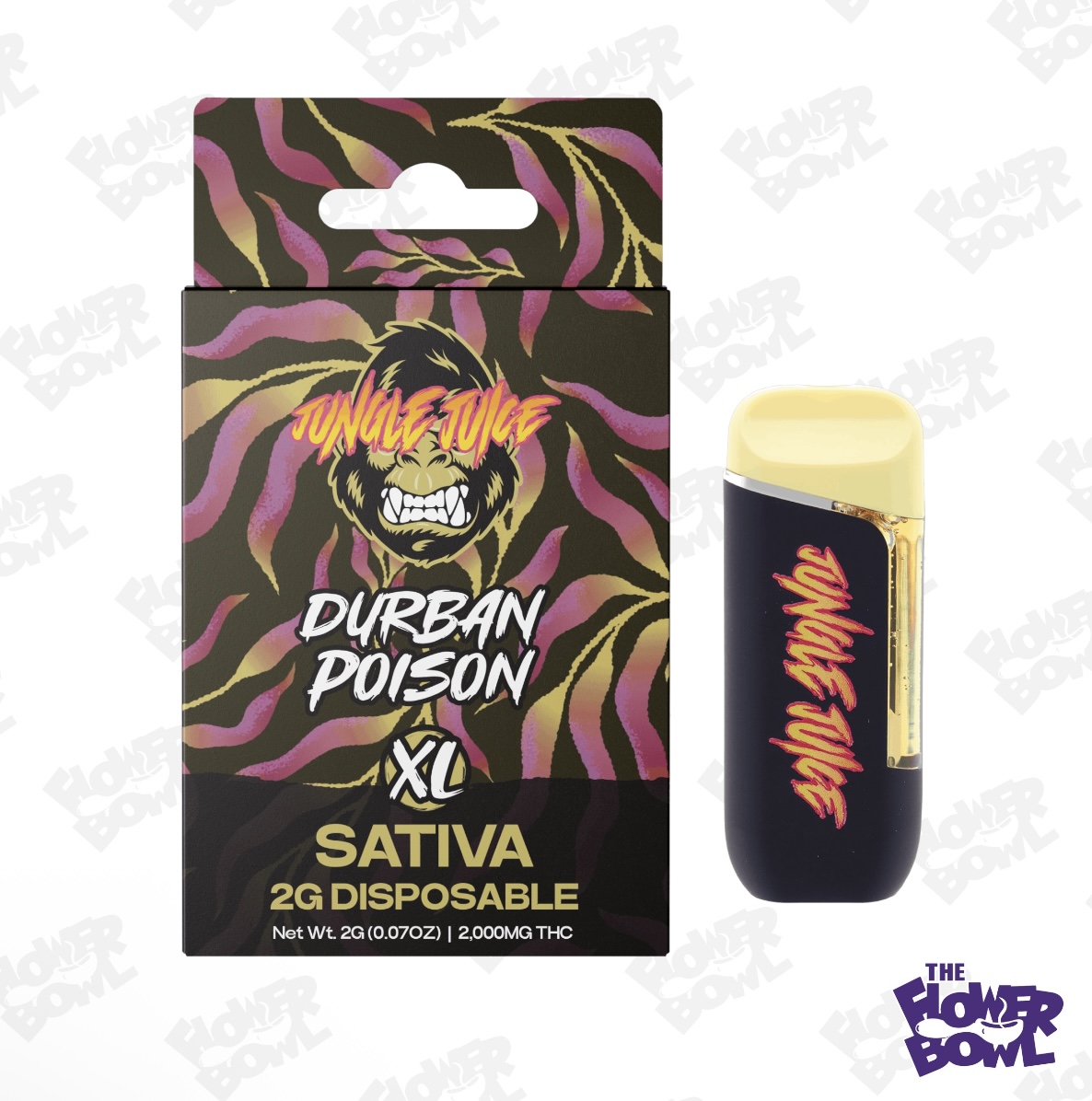 Jungle Juice: Durban Poison (S) 2G Disposable