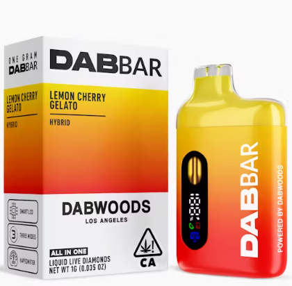 Dabwoods | Lemon Cherry Gelato Liquid Diamond All-In-One | 1g