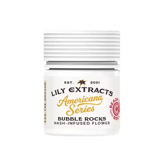 Lily Hippie Tearz Bubble Rocks Infused Pre-Ground (REC)