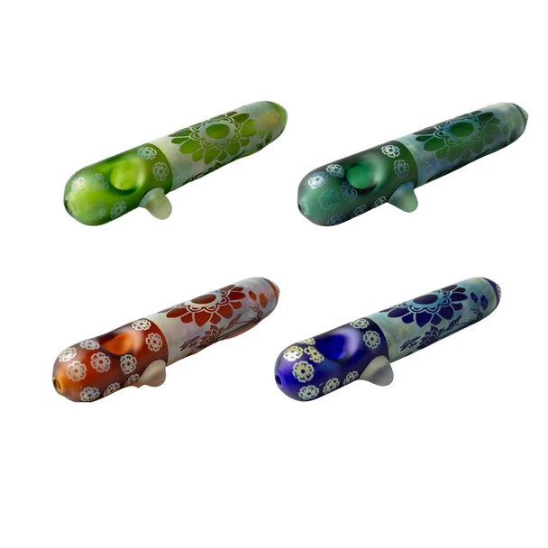 7 Etched Steamroller Assorted Colors