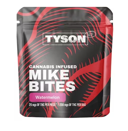 Tyson 2.0 - Watermelon Mike Bites Gummies 200mg
