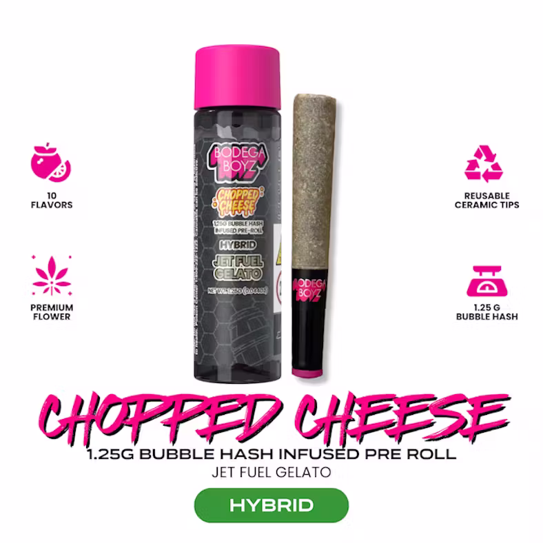 Chopped Cheese | Jet Fuel Gelato | 1.25g | Bubble Hash Infused