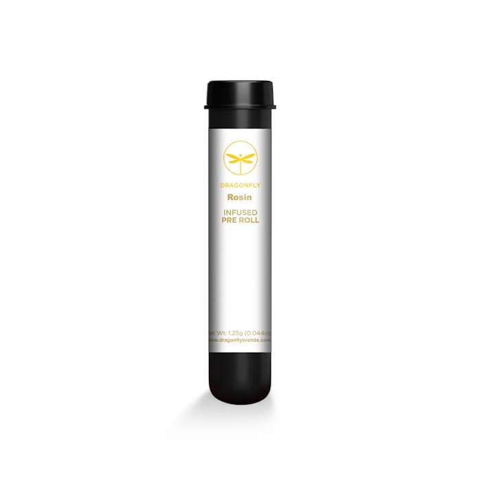 DRAGONFLY - TROPICAL COOLER - 1.25G ROSIN INFUSED PREROLL