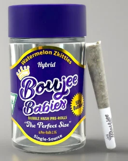 Watermelon Zkittles Bubble Hash Infused Pre-Rolls (6 x 0.45g) 2.7g