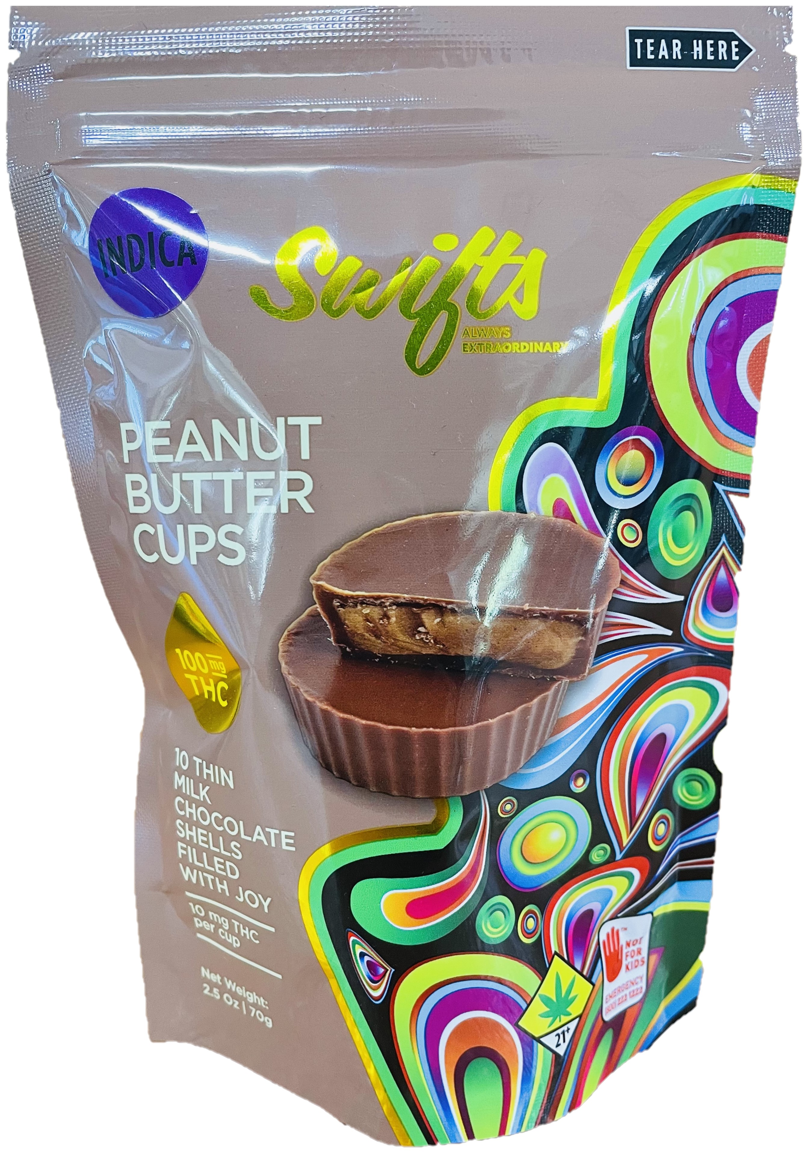 Swifts - Milk Chocolate Rosin PB Cups (I) 10pk